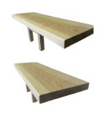 Stopnie Jesionowe Klasa AB szer. 30, gr. 2cm - obrazek 3