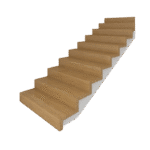 Stopnice dywanowe DĘBOWE